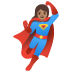 woman superhero, medium skin tone